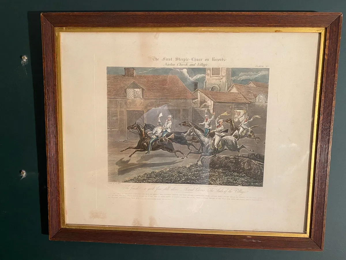 Set of 4 antique pictures - Image 2