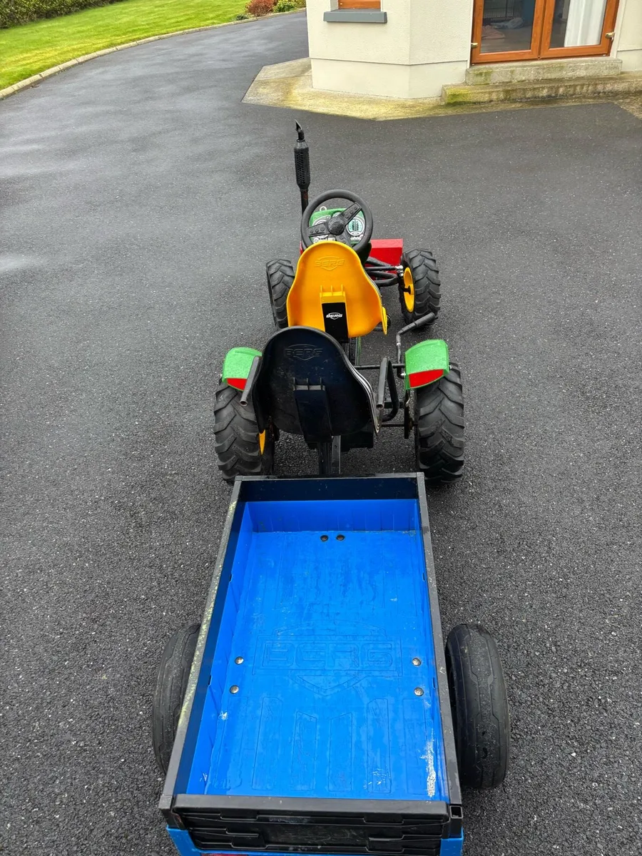 Berg John Deere go cart - Image 4