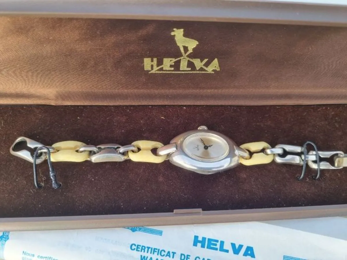 Women's silver Swiss watch Helva (Helvetia) - Image 2