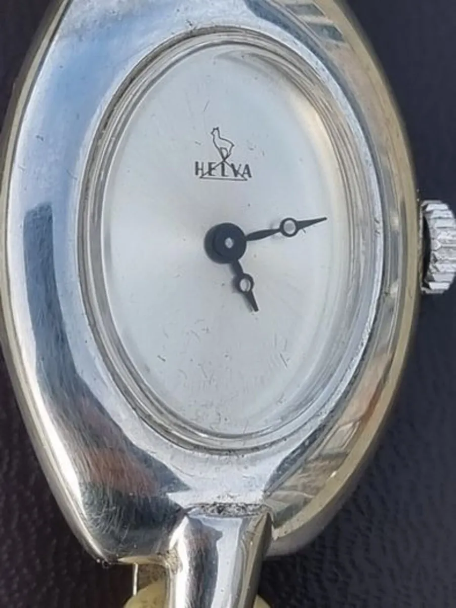 Women's silver Swiss watch Helva (Helvetia) - Image 1