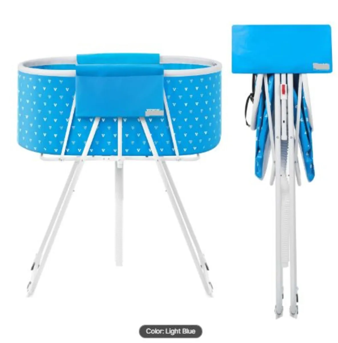 Portable Dog Bathtub, Elevated & Foldable Space- - Image 1