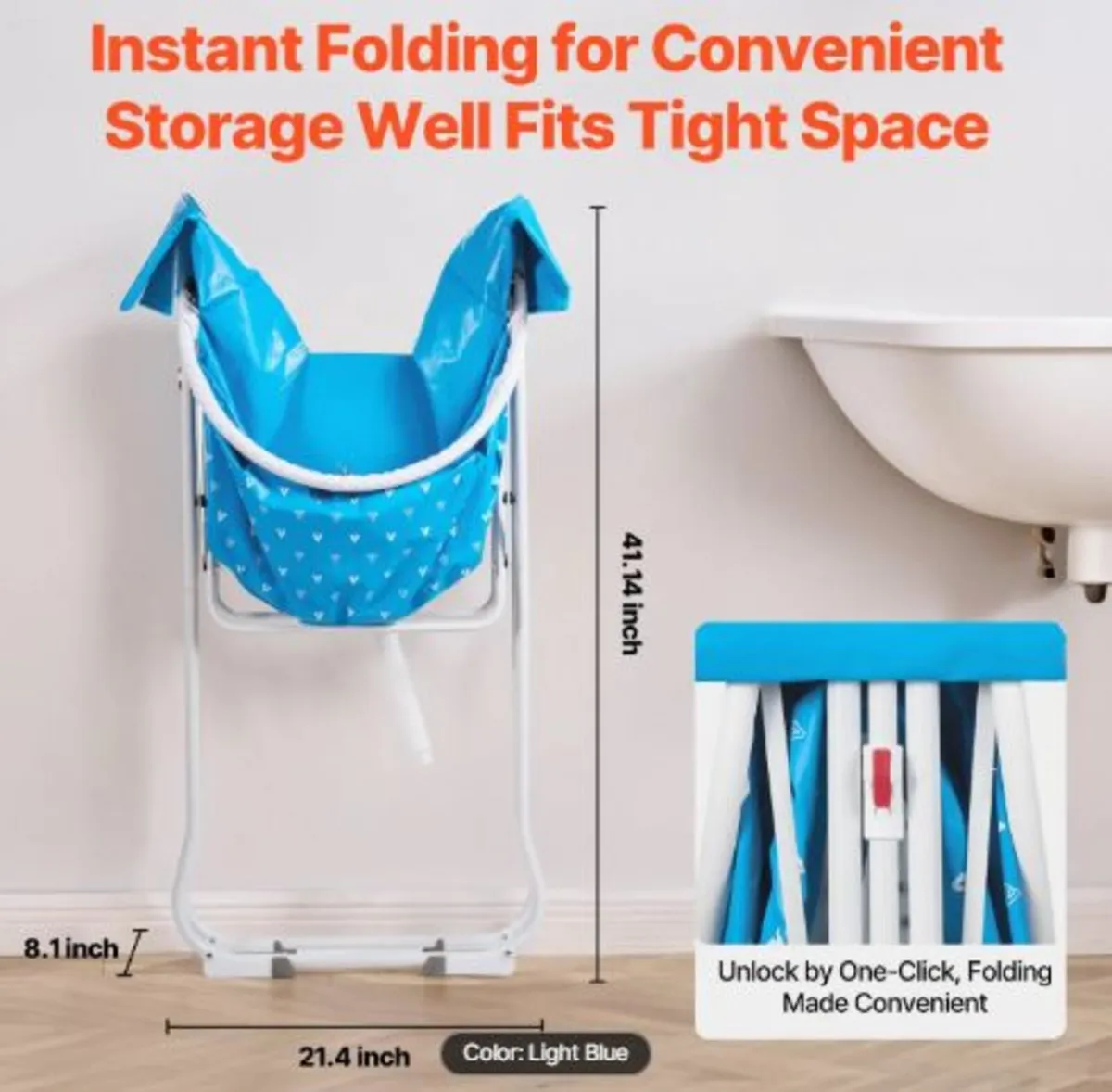 Portable Dog Bathtub, Elevated & Foldable Space- - Image 2