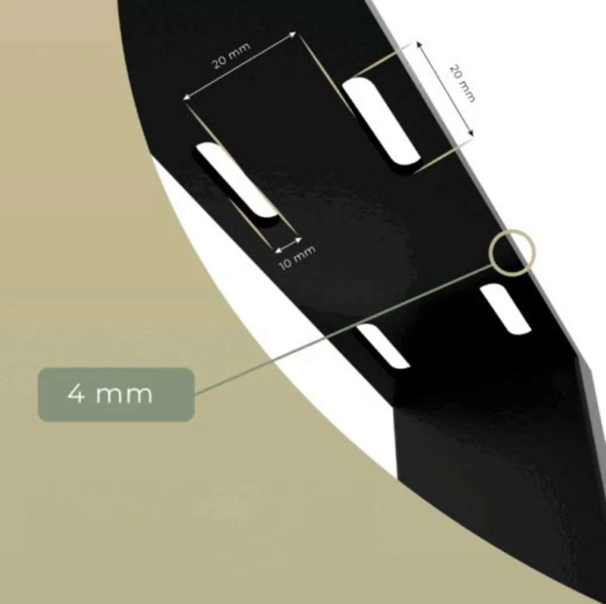 Metal Table Legs Type V Loft Style 77×70  Set of2 - Image 4