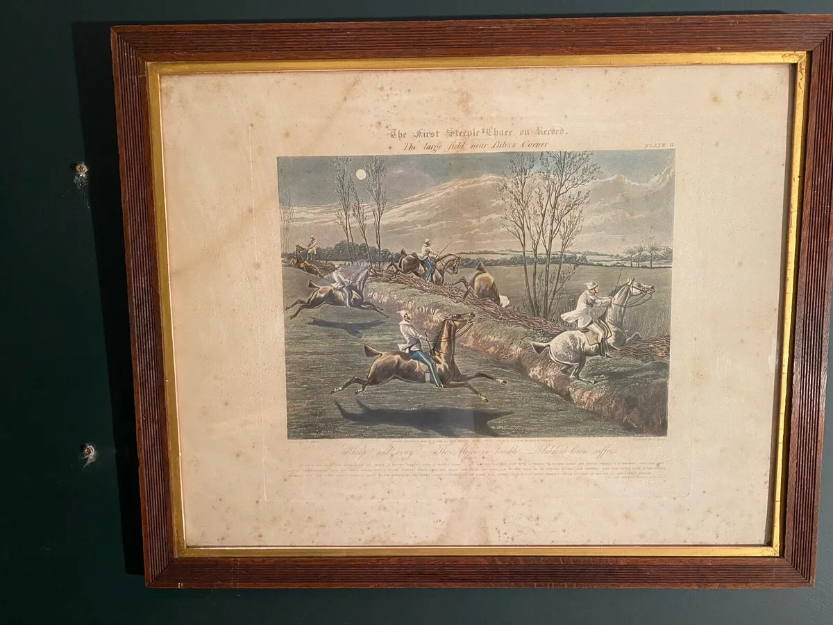 Set of 4 antique pictures - Image 4