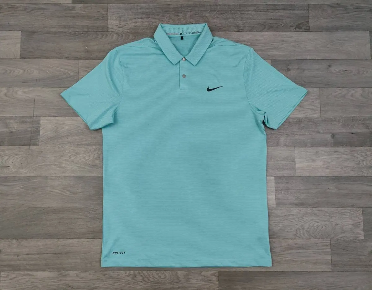 Nike Golf Tiger Woods Golf Polo Short Mens Medium - Image 1