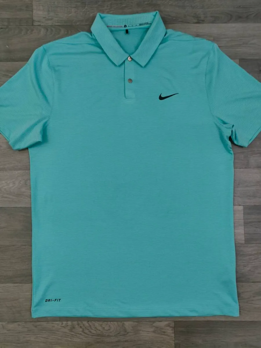 Nike Golf Tiger Woods Golf Polo Short Mens Medium - Image 2