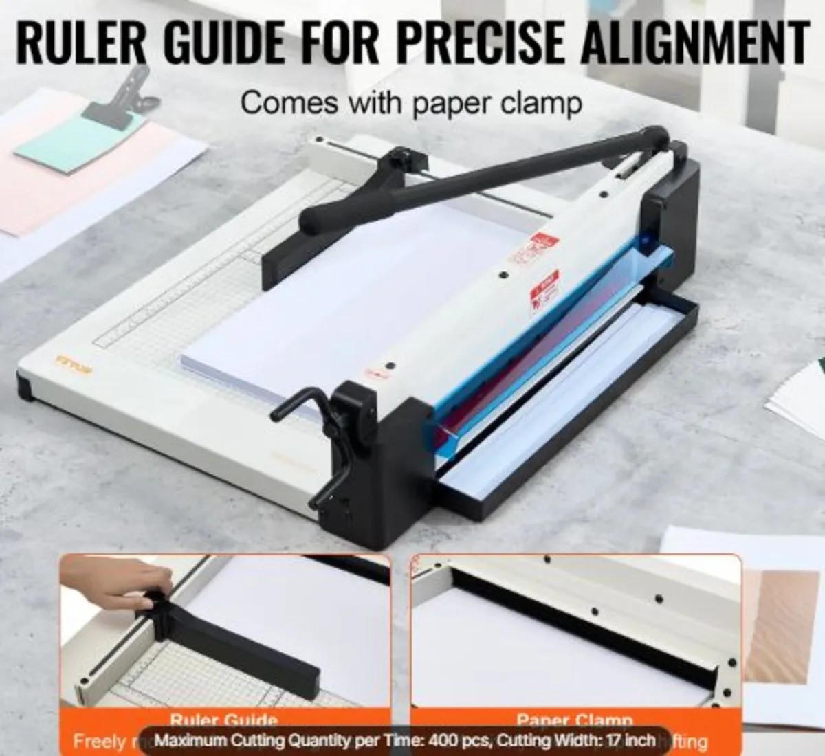 Paper Cutter 43.2 cm A3 Guillotine Paper Trimmer - Image 2