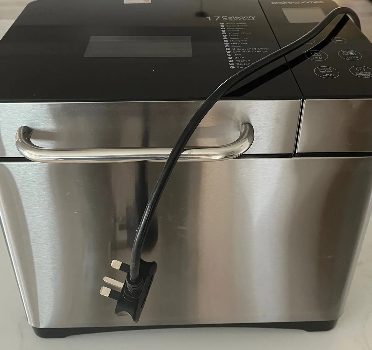 Andrew James Fresh Bake Digital Bread Maker - Image 2