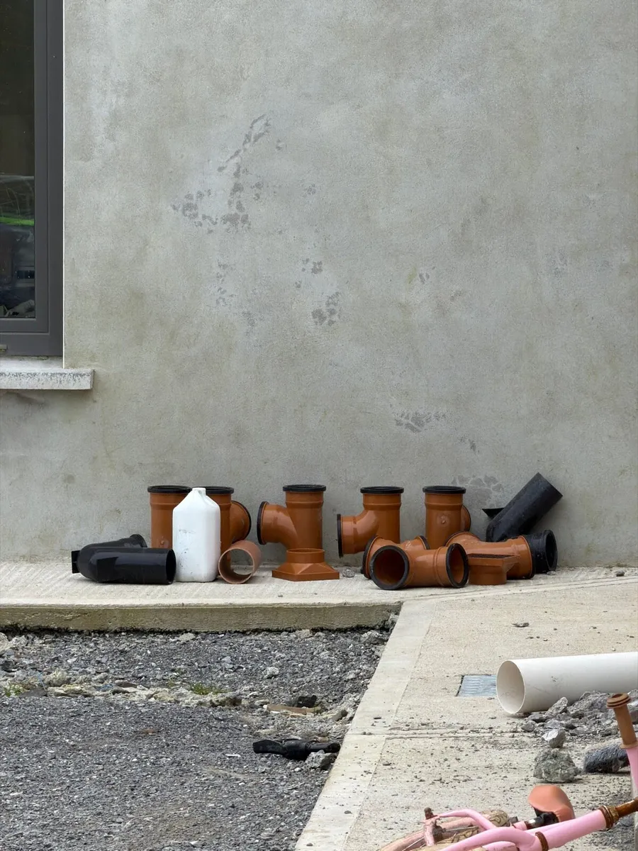 Plumbing groundwork’s piping