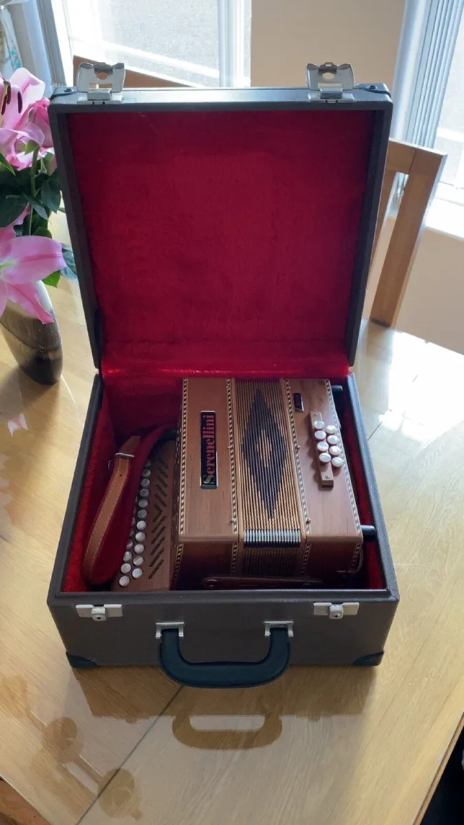 Serenellini button accordion - Image 1
