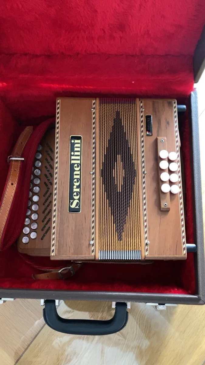 Serenellini button accordion - Image 2