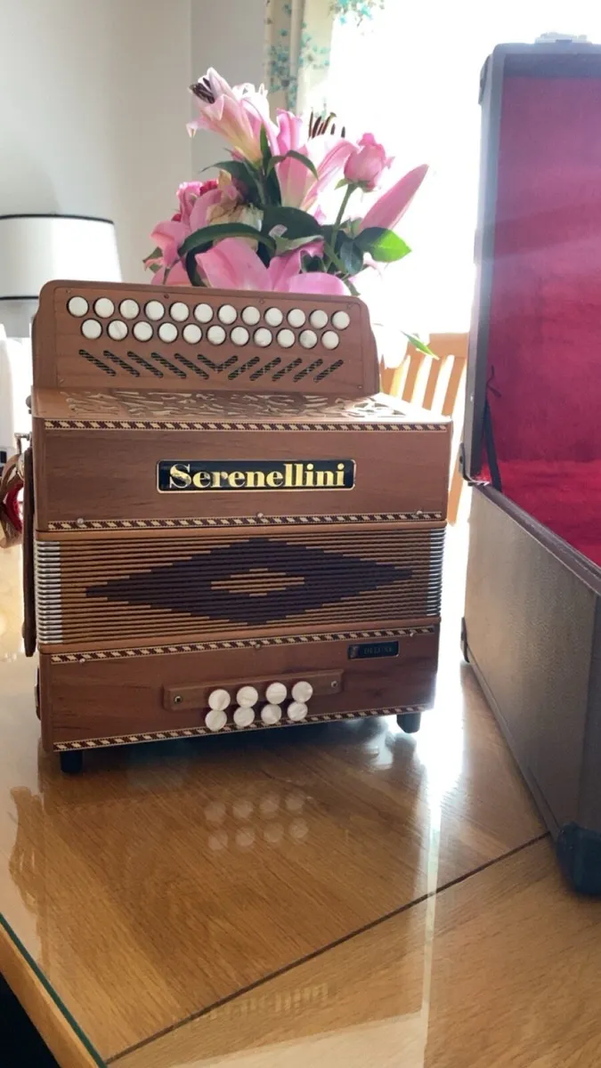 Serenellini button accordion - Image 3