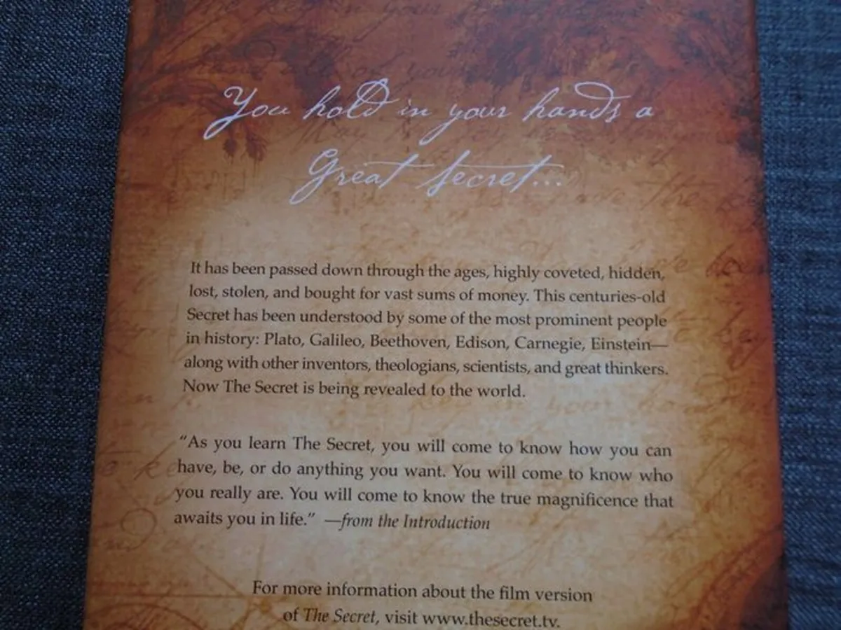 The Secret, Hardback book, Non fiction, Book - Image 4