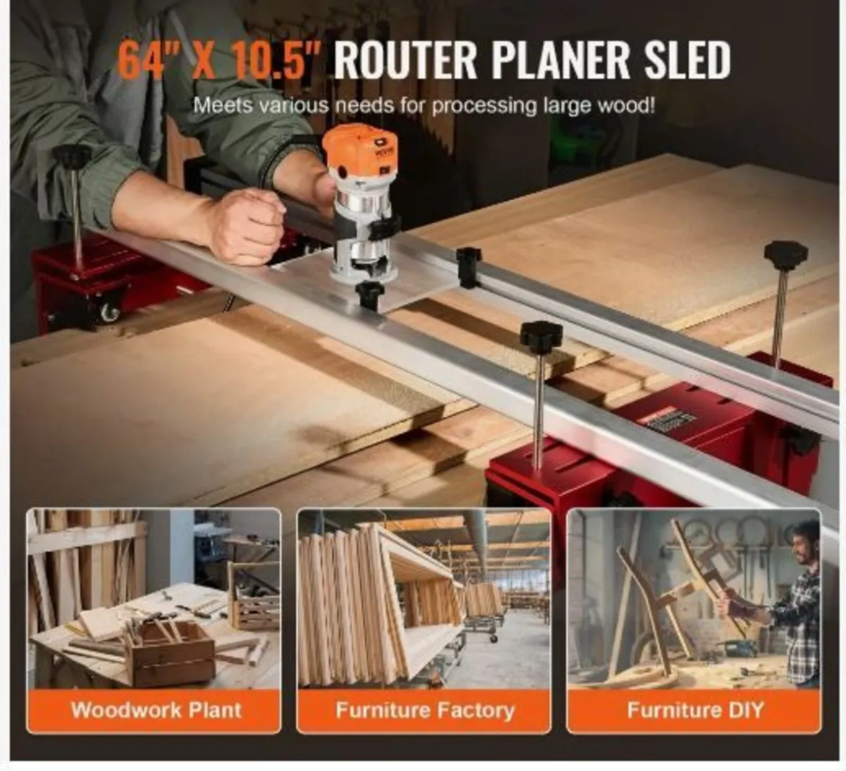 Router Sled, 64 inches/162.6 cm - Image 4