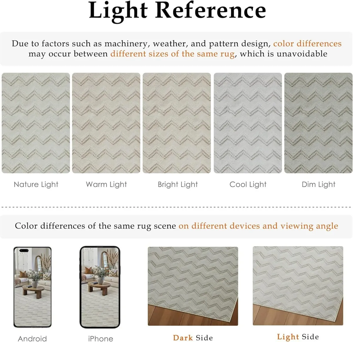 Beige Rugs Living Room Area Rug 200x300cm Bedroom - Image 2