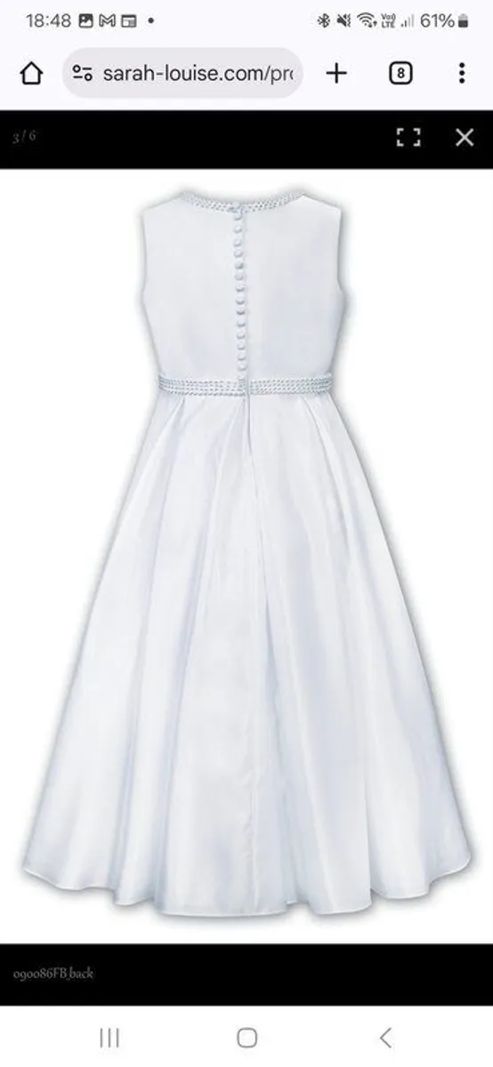 Communion Dress and Bolero - Image 1