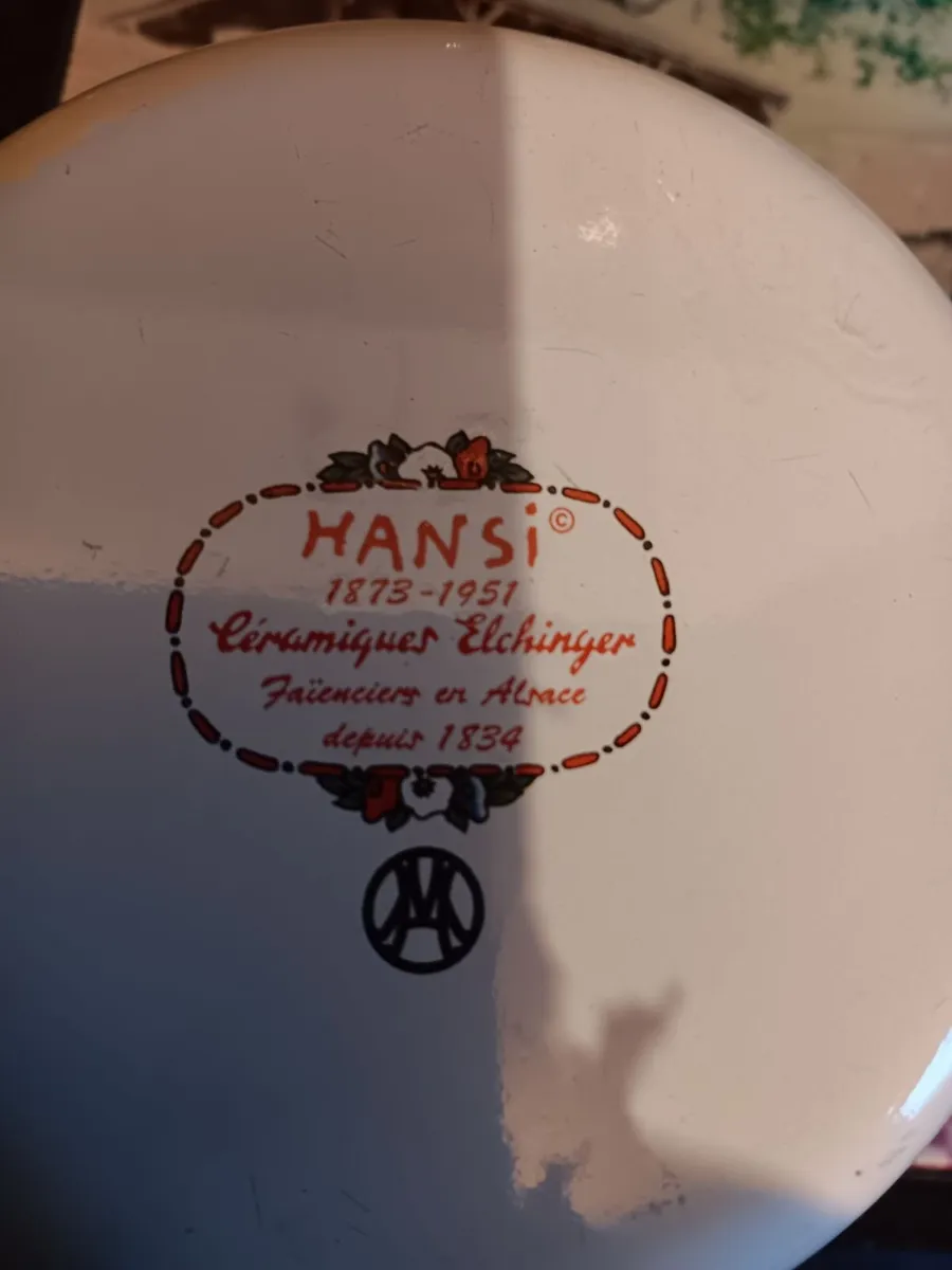 Vintage enamelled pots - Image 3