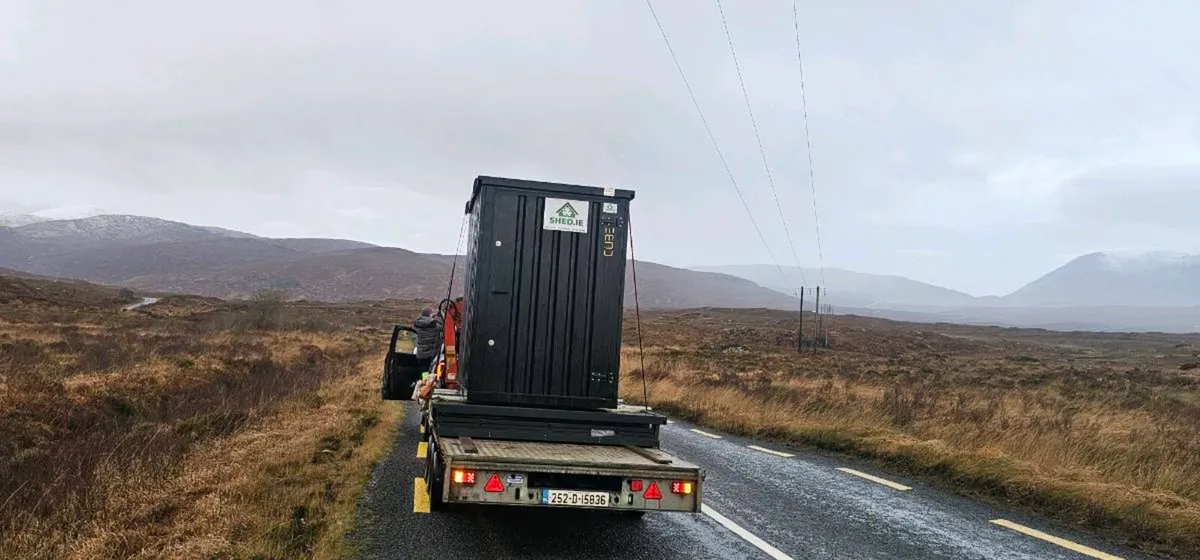 Steel CUBE shed, garden storage,  shed - Image 2