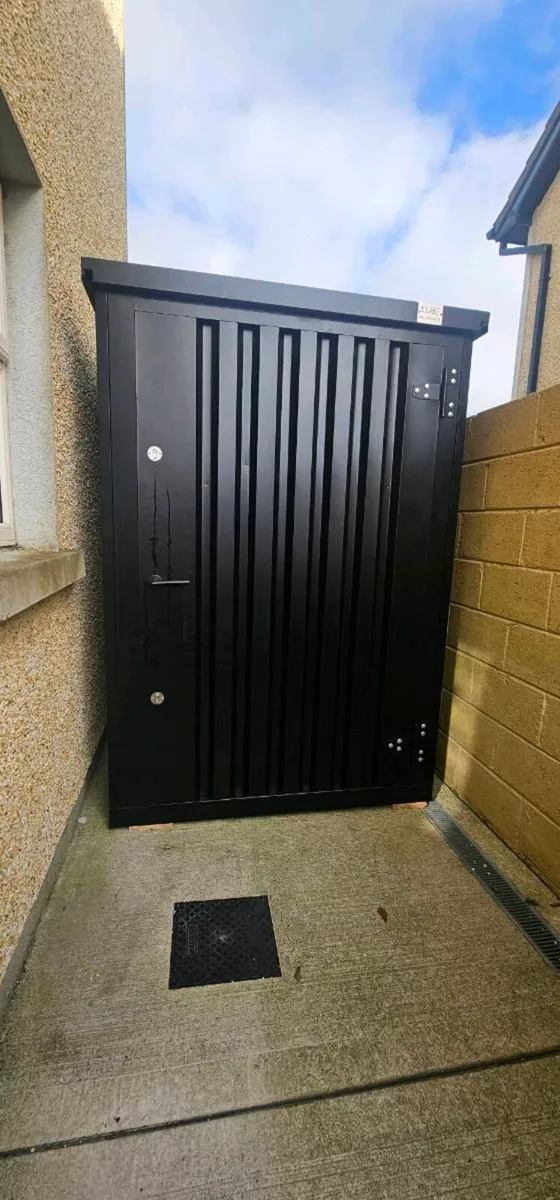 Steel CUBE shed, garden storage,  shed - Image 4