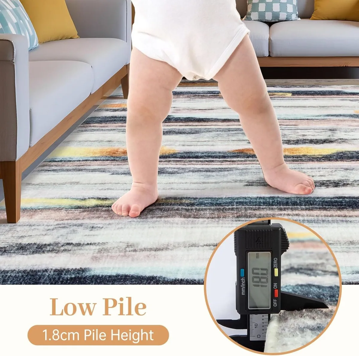 Rugs Living Room - Modern Soft Rug for Bedroom - Image 4