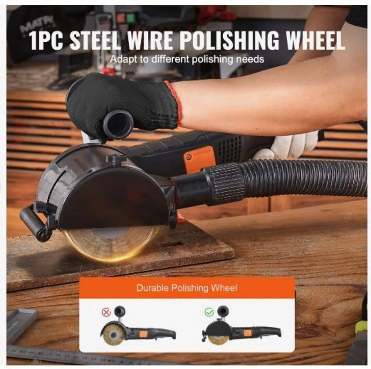 Burnishing Polishing Machine, 1300W - Image 4