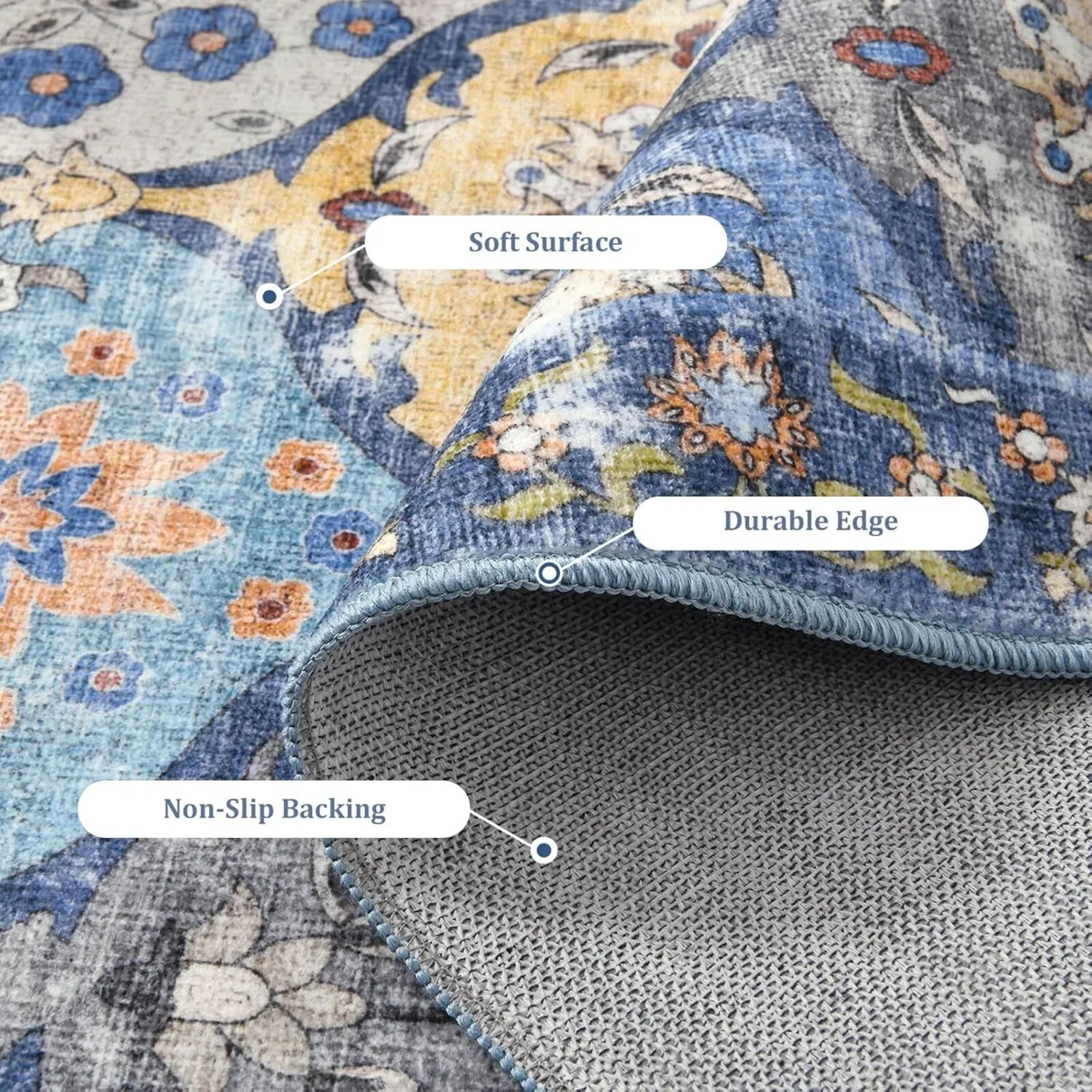 Large Rugs for Living Room 200x300cm Machine - Image 2