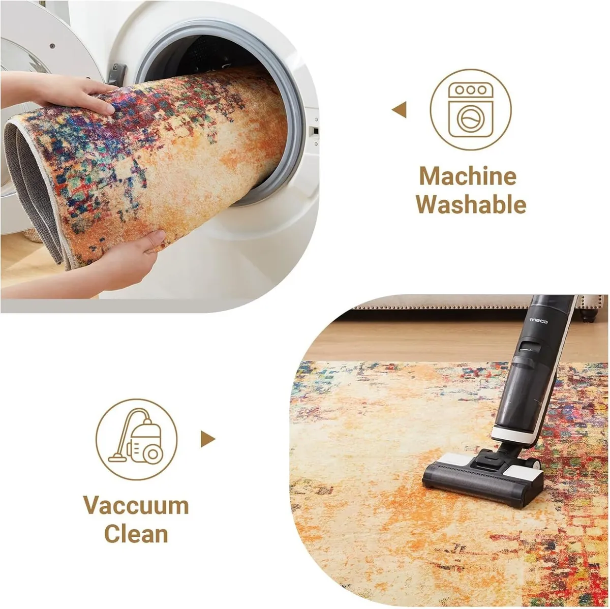 Rugs for Bedroom Living Room Extra Large 240x320 - Image 4