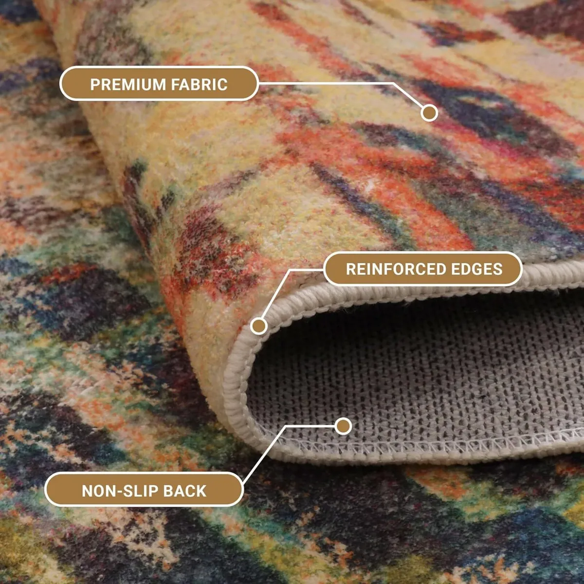 Rugs for Bedroom Living Room Extra Large 240x320 - Image 2