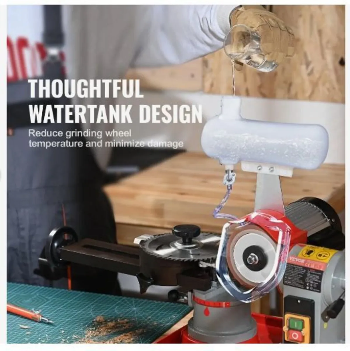 Circular Saw Blade Sharpener Grinder 370W - Image 2