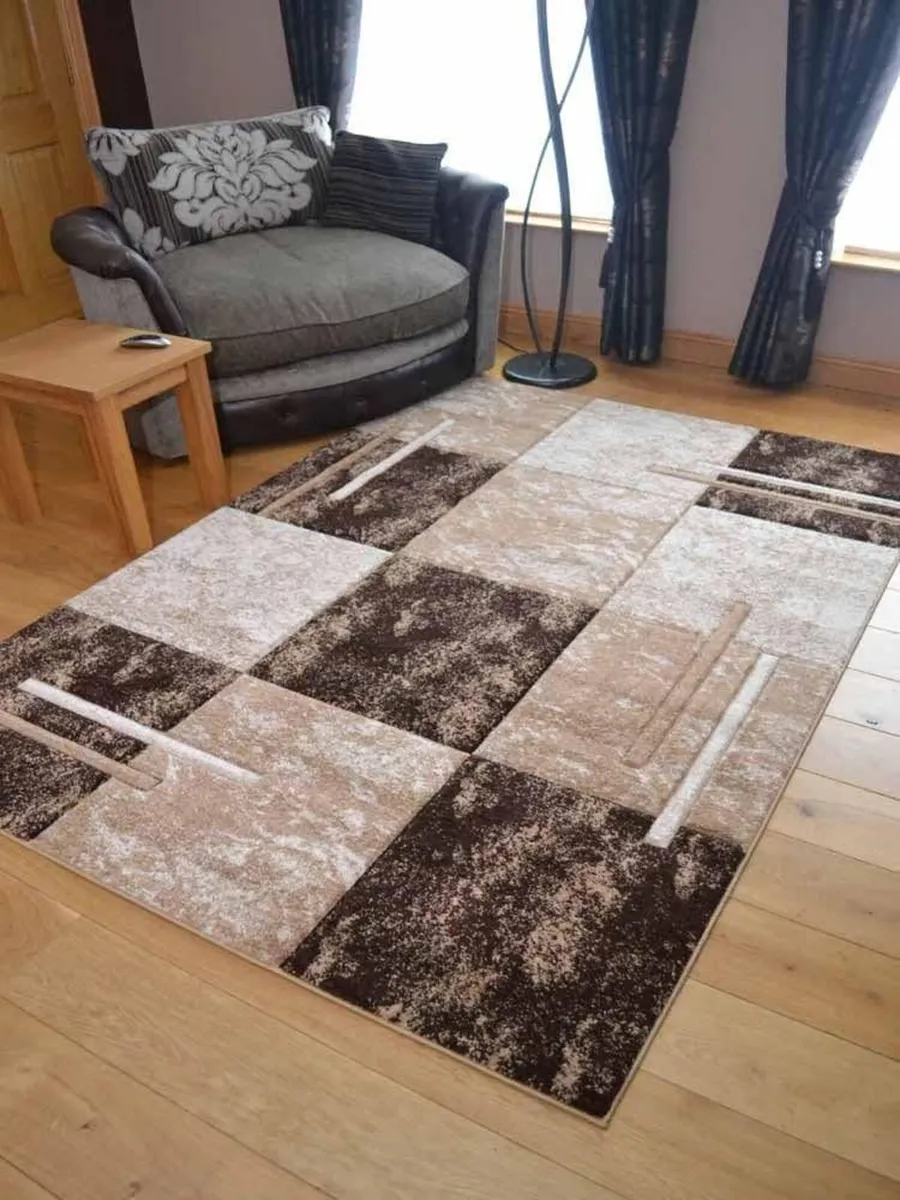 Modern Small Extra Large Sahara Brown Beige