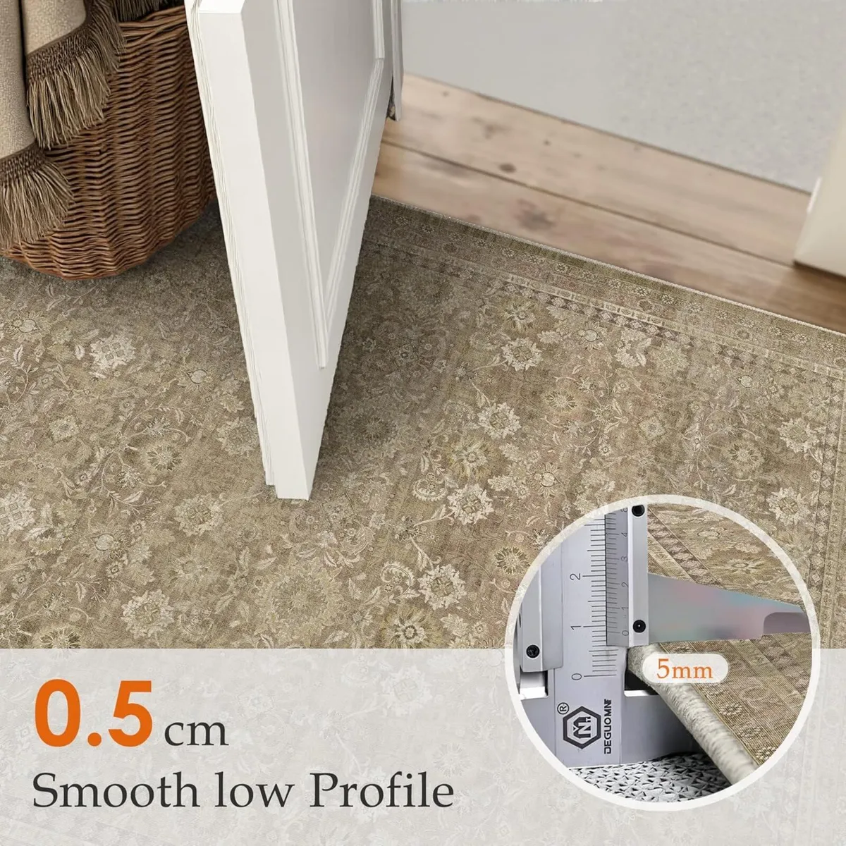 Living Room Area Rug 200x300cm Machine Washable - Image 3