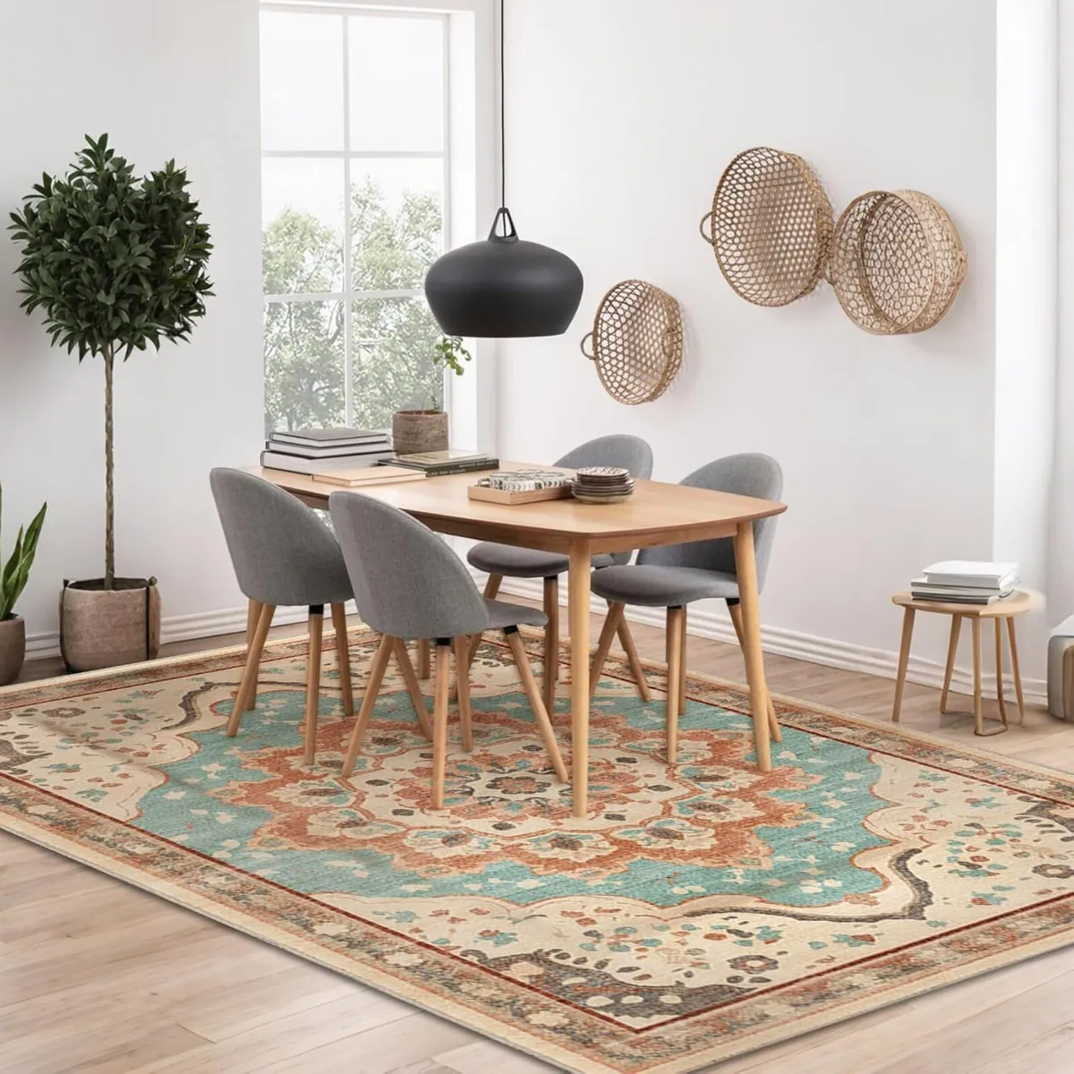 Rugs 200x300 Extra Large Faux Wool Rug - Machine - Image 2