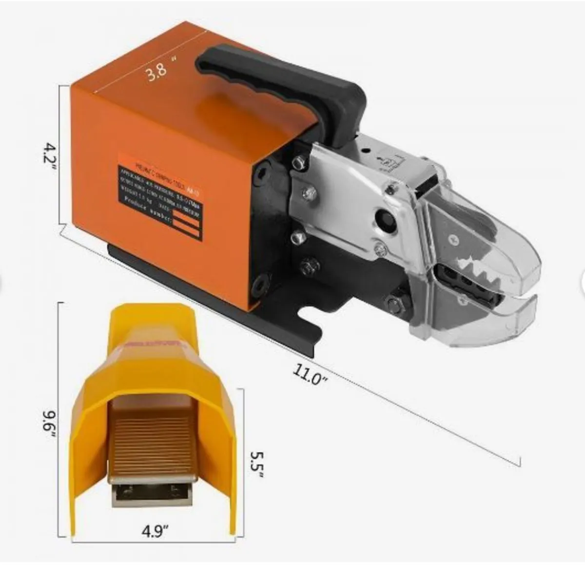 Pneumatic Crimping Tool Am-10, Air Powered - Image 3