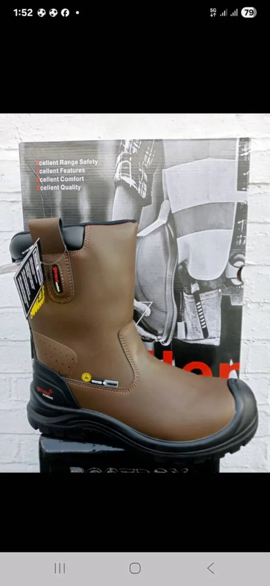 S3 rigger boots 100% waterproof all sizes - Image 3