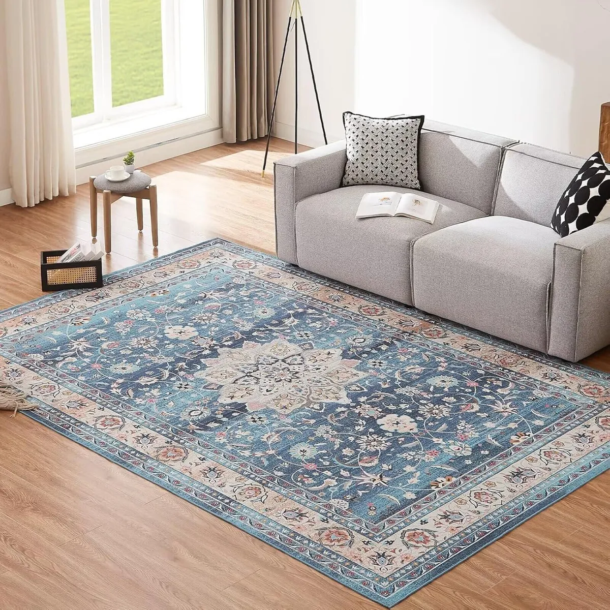 Large Rugs 200x290CM Machine Washable Rug Bedroom - Image 1