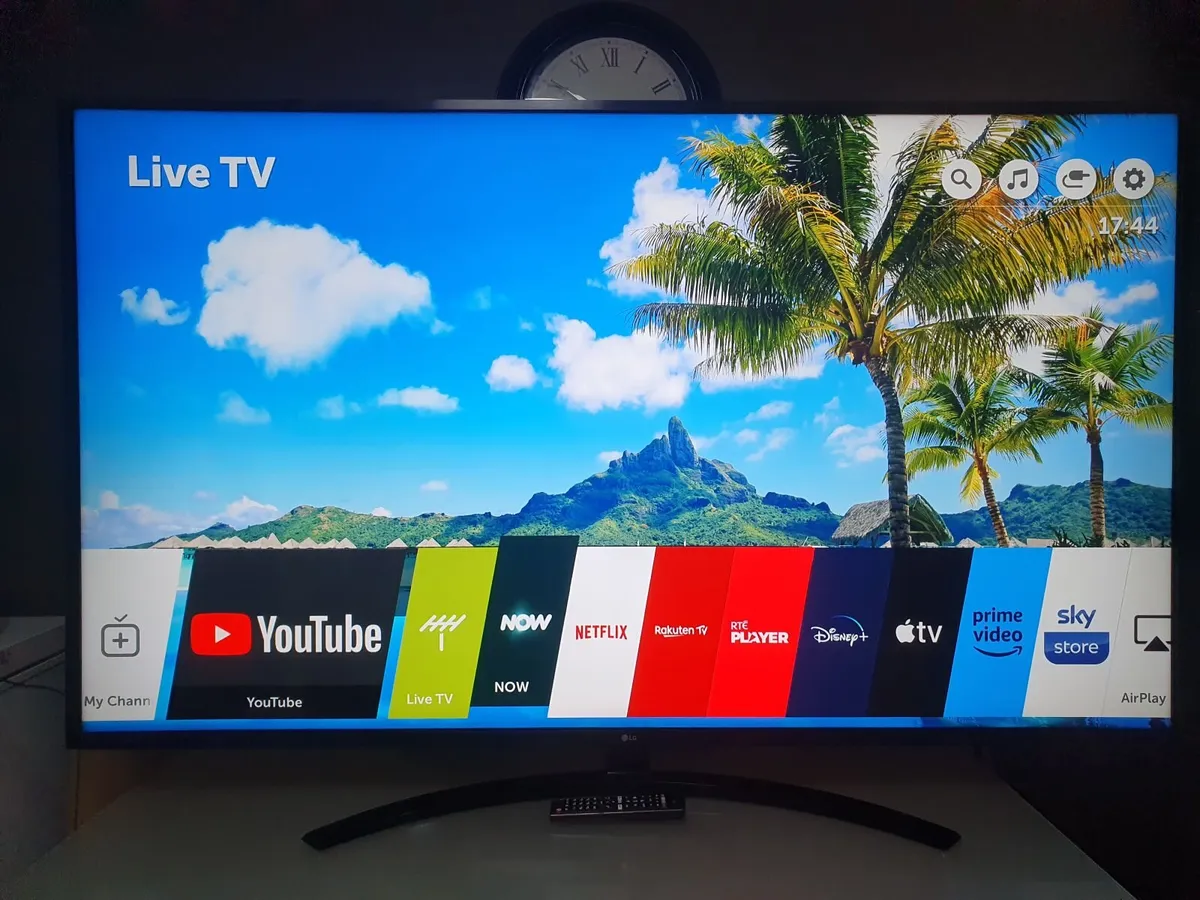 65" LG 4K Ultra HD HDR Freeview Play Smart LED TV - Image 1