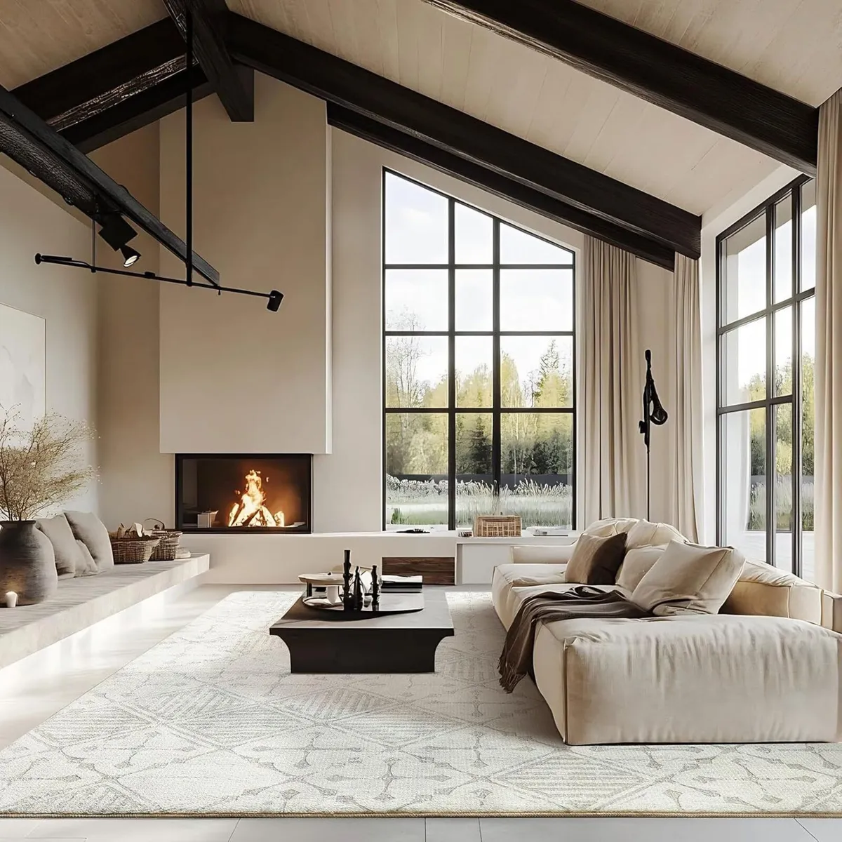 Rugs Living Room Bedroom Rug Modern Short Pile - Image 2