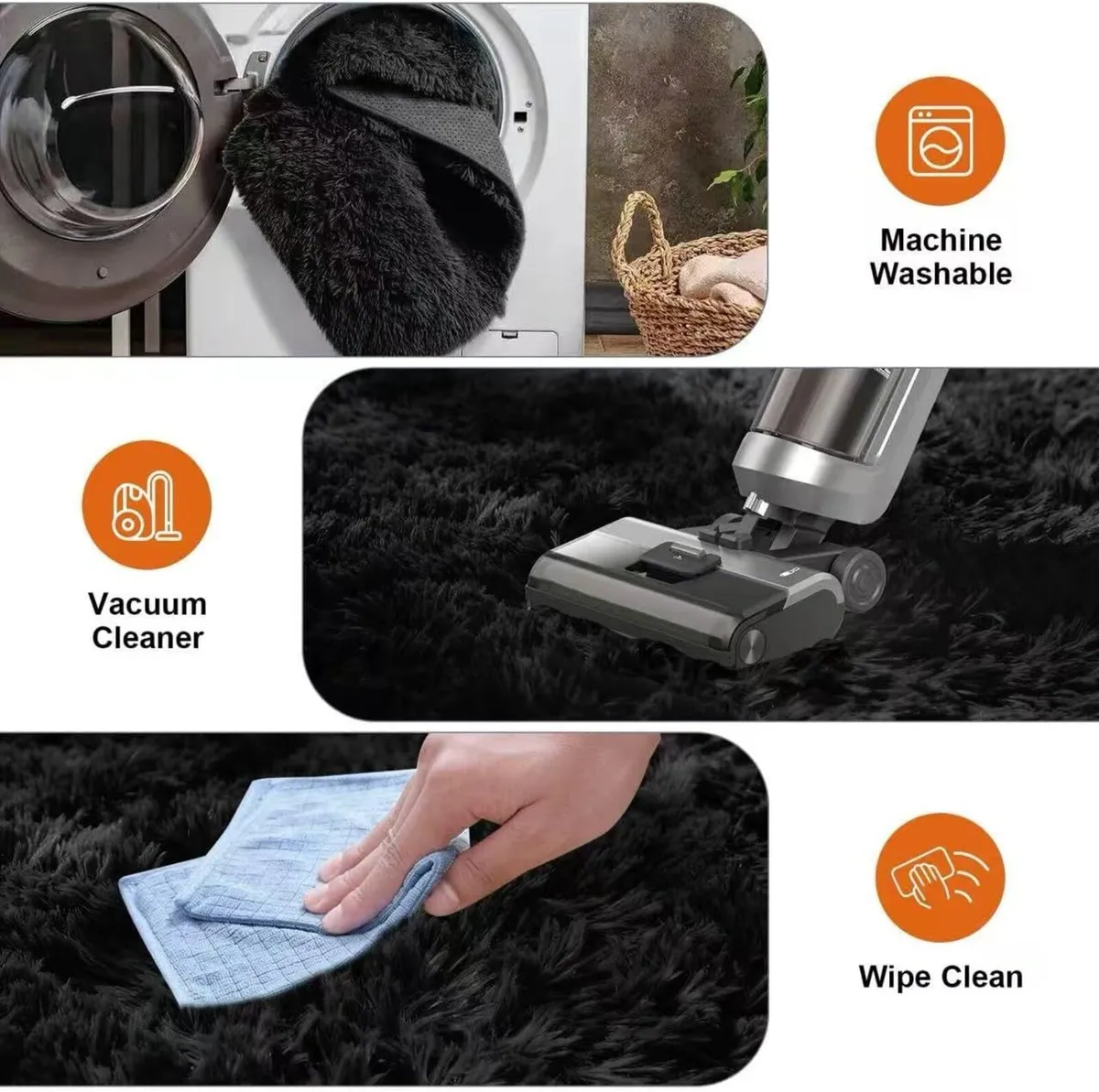 Rugs Living Room Large Area Carpet Fluffy - Image 4