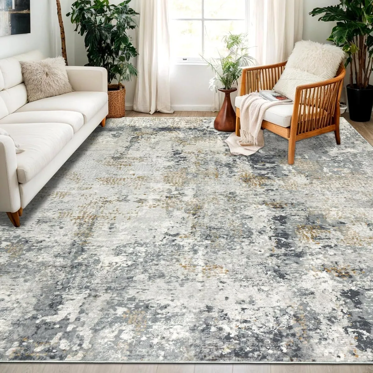 240x340cm Large Modern Abstract Rugs Living Room - Image 1