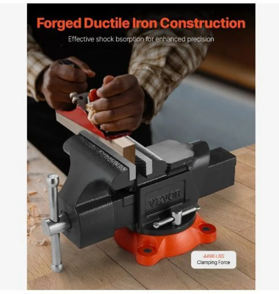 Bench Vise, 127 mm(5") Jaw Width, 127 mm(5") - Image 2