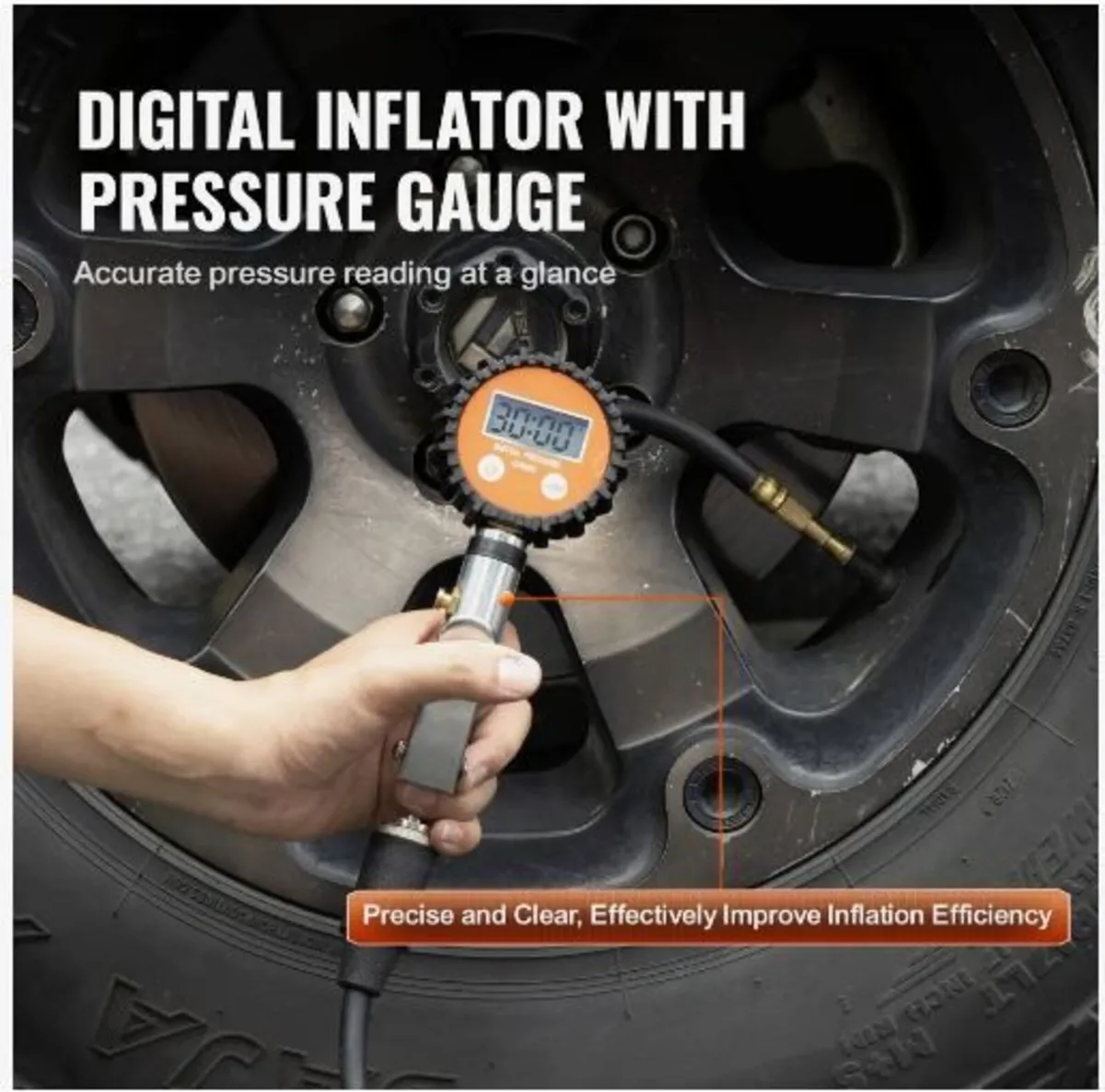 12V Heavy Duty Air Compressor with 6L Tank - Image 3