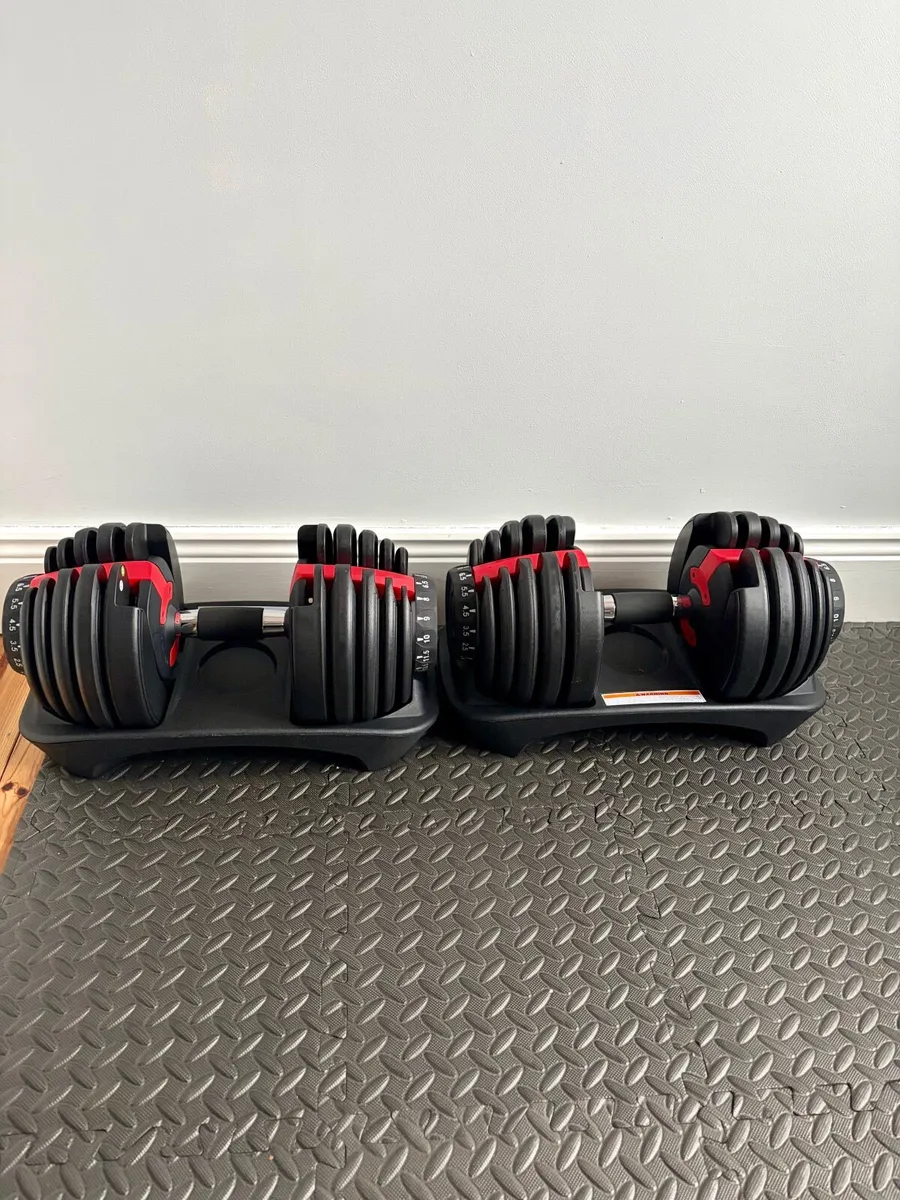 Adjustable Dumbbells 24kg V1 (Pair) - Image 3
