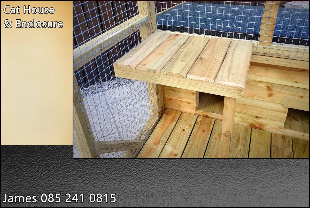Cat House & Enclosure - Image 4