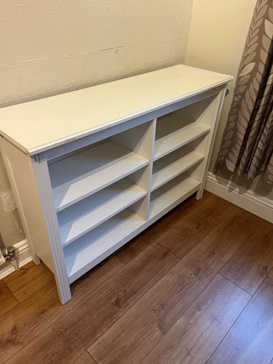 IKEA White TV Stand / Cabinet - Image 1