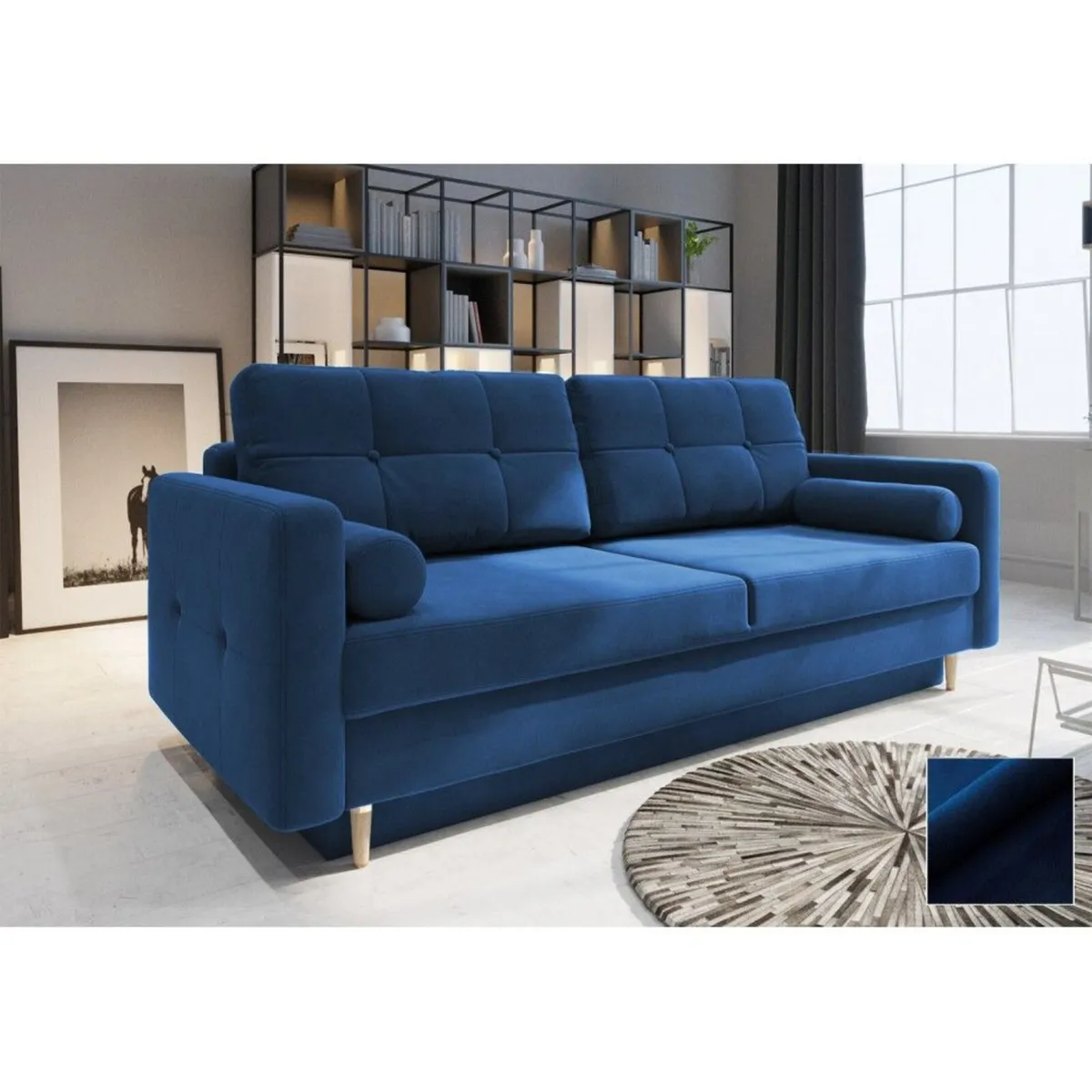 Sofa Bed PASTELLA. Quick FREE  delivery - Image 1