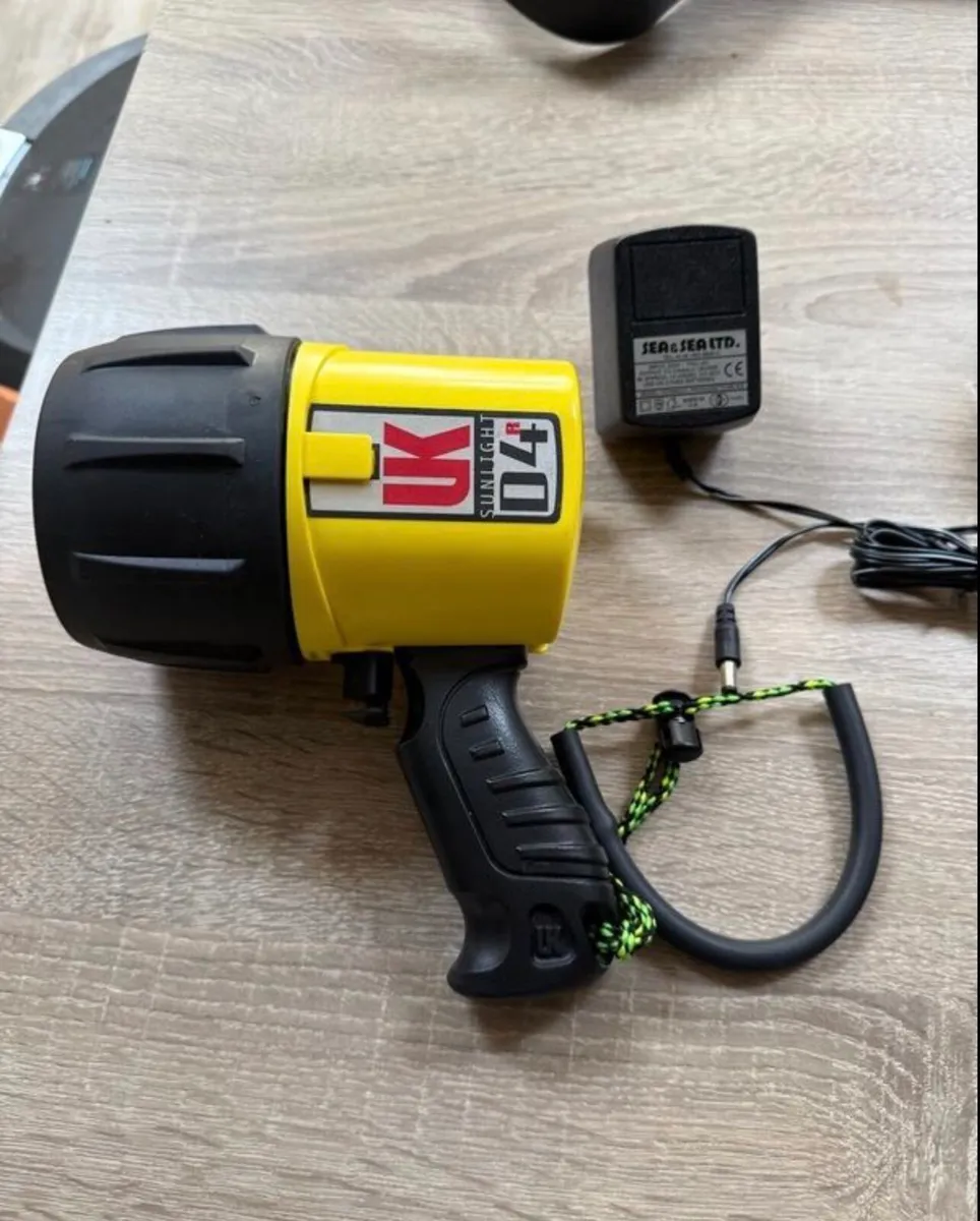 Scuba diving main torch - Image 1