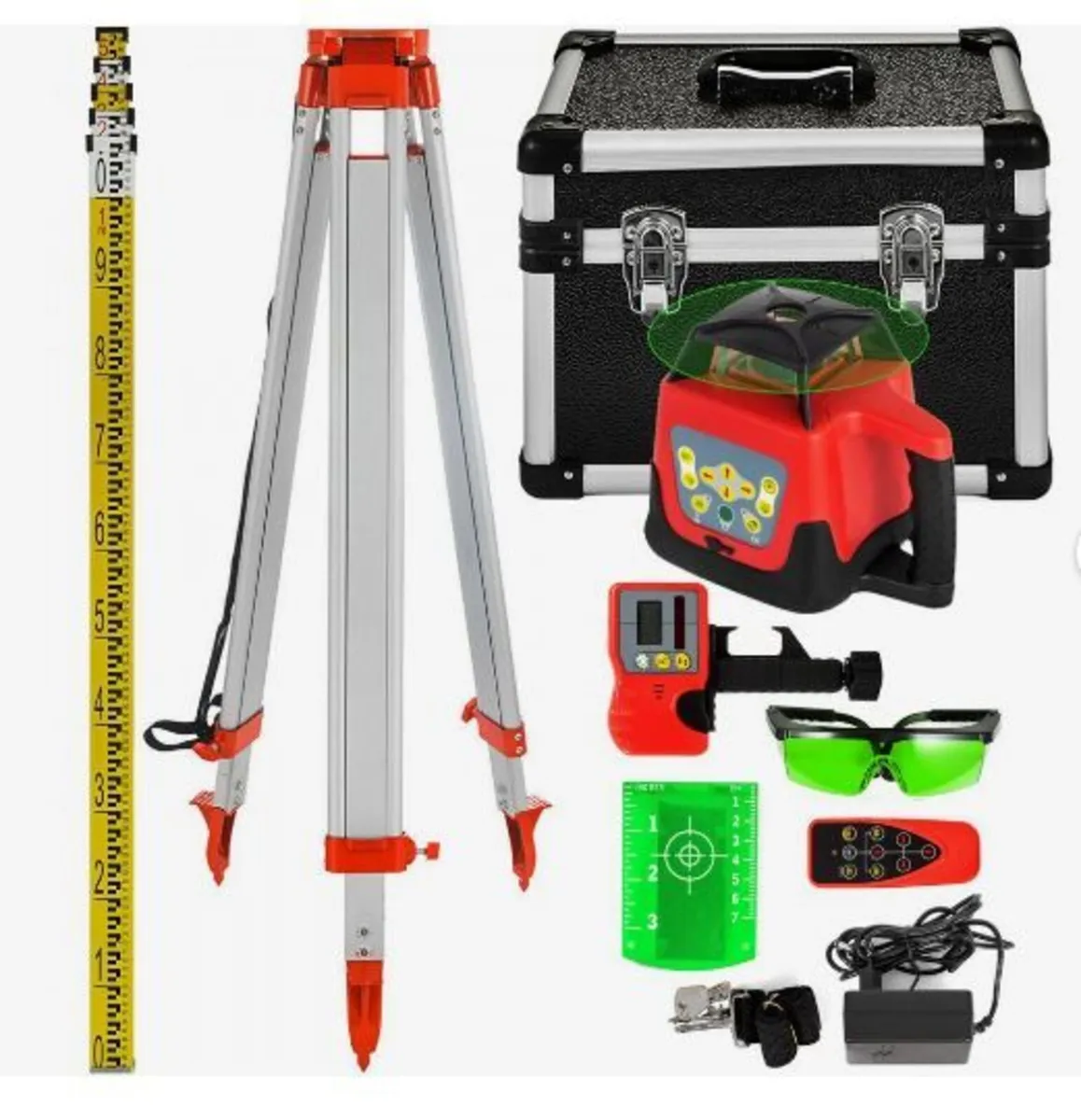 Green Rotary Laser Level Kit - Image 4