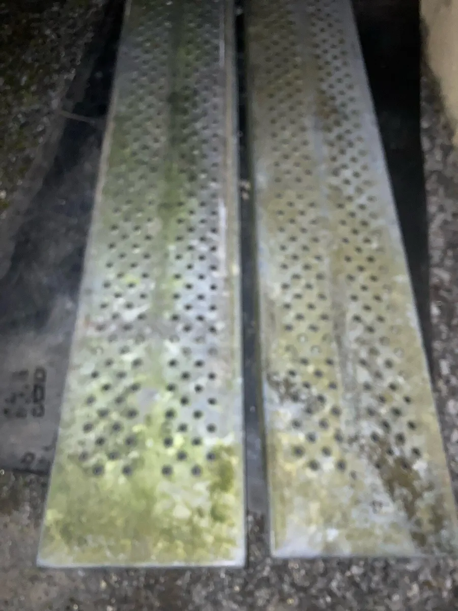 8 ft steel loading skids - Image 2