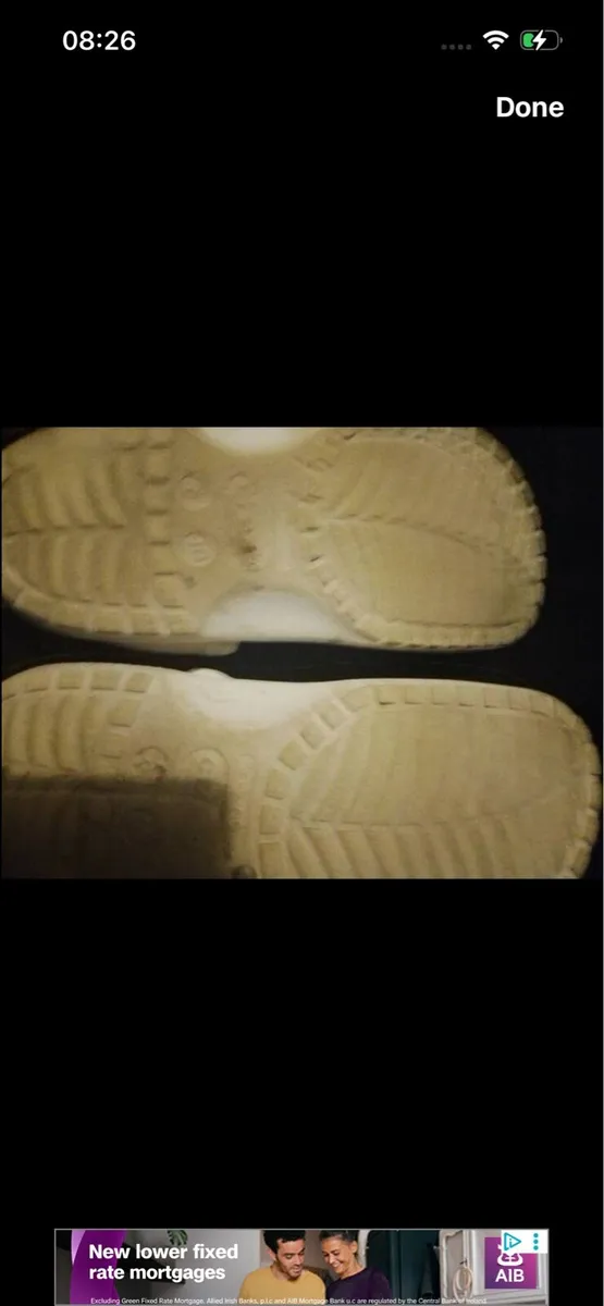 Men’s white crocs - Image 3