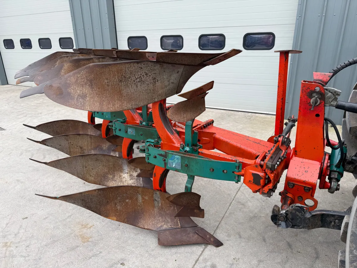 Kverneland 4 furrow reversible ***Excellent plough - Image 3